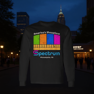 Camiseta de manga larga Spectrum Philadelphia Pa America's Showplace Design - Product Image 1