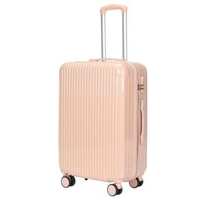 Valise de cabine pour femme 20 pouces, couleur macaron, fermeture éclair solide, roulettes pivotantes, bagage de voyage durable - Product Image 5