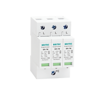 Parafoudre triphasé TYCOTIU BR-7M 275 4P, protection efficace contre les surtensions T1+T2, courant de décharge maximal