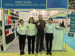 TC-Stoff 65% Polyester 35% Baumwolle Atmungsaktiv Umweltfreundlich 115 GSM Glatt Gewebter Twill Drill Poplin für Hosen Taschen Arbeitskleidung - Product Image 6