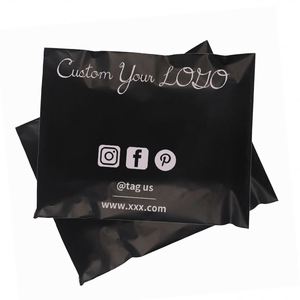 Bolsas de Envío de Plástico Biodegradables, Ecológicas, Compostables, Autoadhesivas, con Logotipo Personalizado, Adhesivo Fuerte, para Ropa - Product Image 4