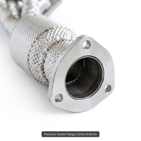 Collecteur d'échappement isolé haute performance d'usine pour Lexus RCF 5.0 conduite à droite 2016-2019 – Pièce de rechange performance