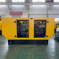 Générateur électrique diesel Yangdong silencieux de type OEM chinois, 55 kW, 70 kVA, refroidi par eau, en coffret