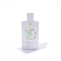 Pochette souple personnalisée blanche mate avec bec verseur 30 ml pour l'emballage de liquide oral de collagène