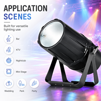 Projecteur de scène à faisceau blanc chaud en aluminium LED COB 300W, directement du fabricant, pour DJ, discothèque et théâtre