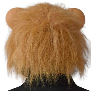 P18 Mặt nạ sư tử cao su sư tử Vua động vật mui xe Halloween Vui bóng bên đạo cụ - Product Image 5