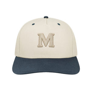 Gorras de Béisbol con Logotipo Bordado en 3D, Gorra de Béisbol Estructurada con Logotipo en Relieve, Gorra de Béisbol con Bordado 3D de 5 Paneles y Visera Curva - Product Image 4