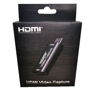 Carte de <span class=keywords><strong>capture</strong></span> audio-vidéo USB2.0 1080P en temps réel, HDMI vers USB2.0, boîte de streaming et d'enregistrement vidéo en direct pour PS4/Xbox/Switch - Product Image 5
