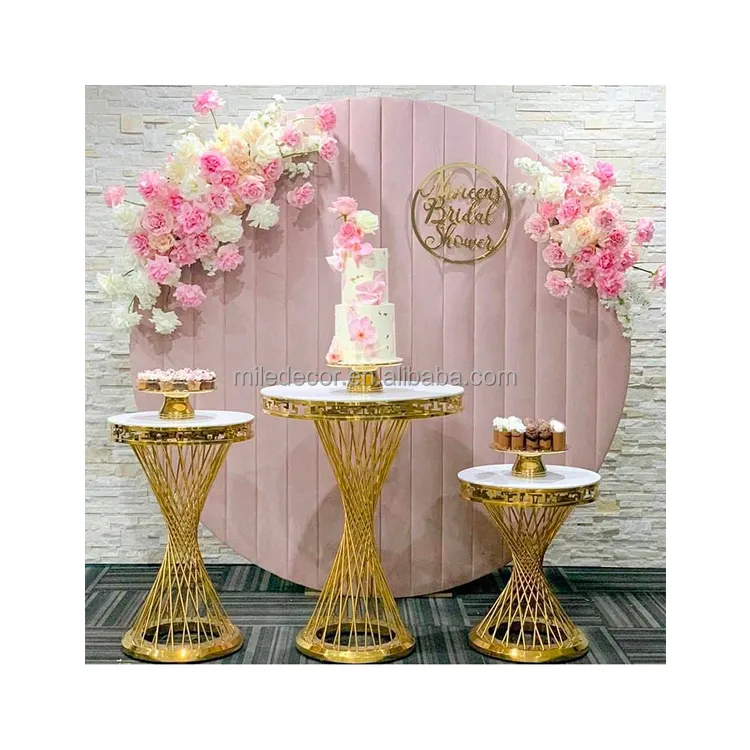 2022 золотые металлические тумбы, декор для детского праздника, выставочный столик для цветочного торта, подставка для свадебной вечеринки