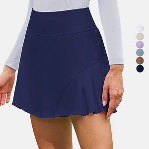 High Waist Geplooide Golfskort Ademend Elastisch Materiaal Aangepaste Kleur OEM ODM voor Golfactiviteiten Dagelijks Casual Dragen - Product Image 3