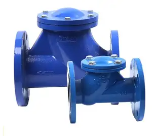 Ductile Iron Flanged End Non Return Ball Type Check Valve DN300