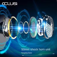 Headphone Berkabel Over-ear dengan Active Noise Cancellation (ANC), Bass Boost, Mikrofon, Efek Cahaya Warna-warni, untuk PS4, Musik, DJ, AAC, Dynamic
