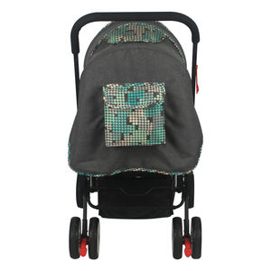 Poussette double jumelle pliable et compacte pour bébé - Product Image 3