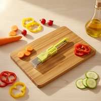 UJ-GP015 Alat Pengupas Sayur & Buah 2 in 1 Kreatif Dengan Pemotong Herbal
