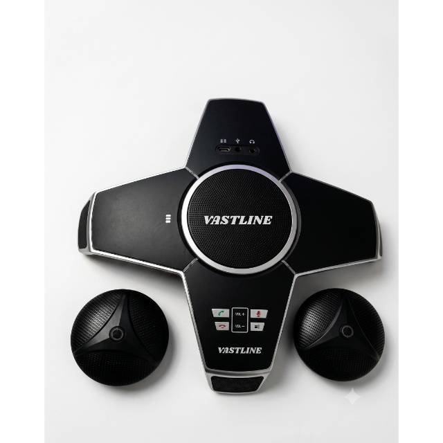 VASTLINE Model SP501 USB/B-Type Bluetooth Wired/Wireless Audio/Video Conference System Noise Cancelling 360 Audio Pickup