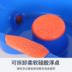 Thickened and heightened shampoo basin for home use, suitable for lying down, elderly, pregnant women, postpartum women, and - Product Image 2