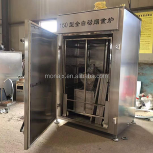 Machine <span class=keywords><strong>de</strong></span> traitement des saucisses en acier inoxydable, <span class=keywords><strong>prix</strong></span> d'usine, nettoyer la viande <span class=keywords><strong>de</strong></span> bœuf, <span class=keywords><strong>de</strong></span> canard, <span class=keywords><strong>de</strong></span> poulet et <span class=keywords><strong>de</strong></span> poisson, four à fumée - Product Image 2