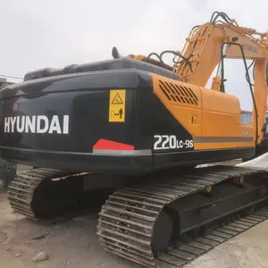 Obral mesin ekskavator hyundai crawler crawler bekas hidrolik 22 ton Korea Kondisi Bagus