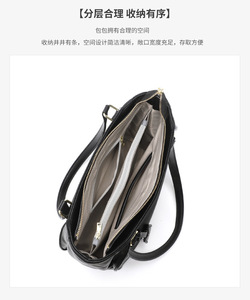 Bolso de Hombro de Cuero PU Casual de Gran Capacidad para Mujer, Bolsos de Mano de Compras al por Mayor, Bolso Tote de Moda para Mujer - Product Image 3