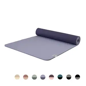 Sansd alta qualità riciclare Logo personalizzato Premium antiscivolo etichetta privata 6mm di spessore Eco Friendly sughero naturale Tpe Yoga Mat