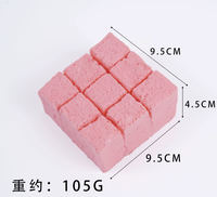 Jouet Squishy en PU à Rebond Lent avec Logo Personnalisé, Aliments Simulés, Lot de 9 Grilles, Anti-Stress et Décompression, Idéal pour Cadeau Promotionnel