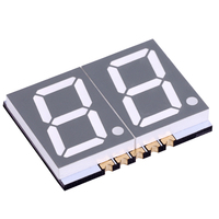 Layar LED 7 Segmen SMD 0,56 inci 1-4 Digit, Poster Digital Numerik untuk Penggunaan Dalam Ruangan di Toko Retail untuk Pemasangan Ulang Solder