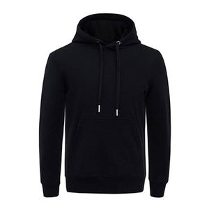 Nouveau Hoodie Personnalisé Noir en Coton Respirant et Élégant pour Hommes Sportifs – Idéal pour les Innovateurs de la Mode - Product Image 1