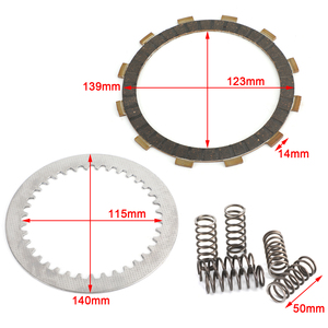 Juego de embrague Discos Placas Muelles para Suzuki LTZ400 2005-2008 - Product Image 2