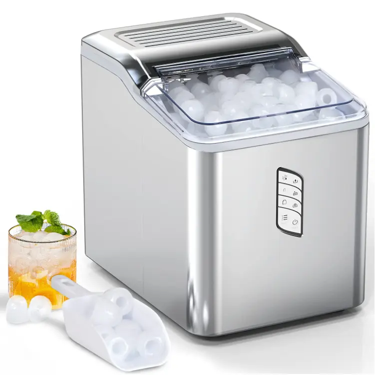 La macchina per il ghiaccio domestica portatile intelligente elettrica più venduta della cina Mini macchina per il ghiaccio autopulente per il ghiaccio pronta da mangiare personalizzata