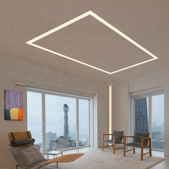High Quality Aluminum 24W 36W LED Suspension Adjustable Height Ceiling Light 1.2m/1.8m 4ft 8ft Shop Light