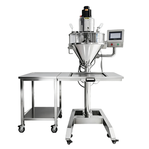 Lab High Accuracy 0.01g Coffee Detergent Milk Powder Filler Auger Screw Dry <b>Protein</b> Collagen Matcha Powder Filling Machine - Product Image 4