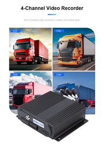 เครื่องบันทึกวิดีโอดิจิตอล1080P 4CH <span class=keywords><strong>mdvr</strong></span> พร้อมซิม4G WiFi GPS ยานพาหนะรถบรรทุก CCTV กล้องระบบ DVR BY-H720-EUR-4ช่อง - Product Image 3