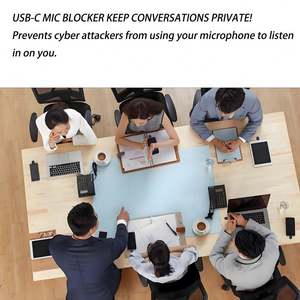 Bloqueur de microphone USB-C OEM GE12 pour la sécurité audio/données - Protection de la confidentialité pour ordinateurs portables, smartphones et ordinateurs - Product Image 5