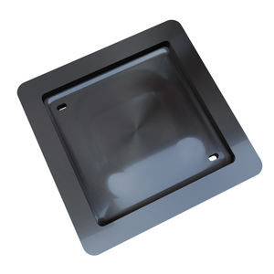 D400 도난 방지 플라스틱 SMC 맨홀 커버 550x550 하수구 뚜껑 - Product Image 2