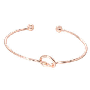 European American Simple Heart Trendy Versatile Multi-Color Knot Bracelet Manufacturer's Best-Selling <b>Copper</b> <b>Jewelry</b> - Product Image 5