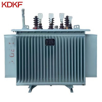 Transformador Trifásico Sumergido en Aceite S11 de 80kVA, 50/60Hz, 10kV, 380V/400V, 6KV, Bobinas de Cobre, Totalmente Sellado, Doble Bobinado, IP54, IEC