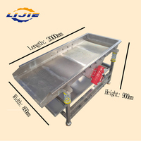 Lijie Voedselverwerkingsmachine met lineaire trilzeef, PLC en motor voor het sorteren van frieten en aardappelchips, eenvoudig te reinigen