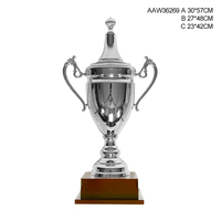 Trophées Coupes Métalliques Personnalisés en Gros, Récompenses 3D Dorées de Style Traditionnel Plaqué Fer avec Impression Numérique Offset, Plaques Sportives