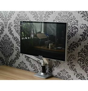 XSJ8013C Penyangga Monitor LED LCD Lengan Ultra Panjang dari Paduan Aluminium Berkualitas Tinggi, Dudukan Monitor Gerak Penuh dengan Klem Meja - Product Image 3