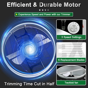18 Inch Adjustable 3 Speed Hydroponic Electric Leaf <strong>Bud</strong> <strong>Trimmer</strong> - Product Image 3