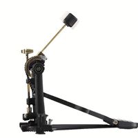 Marteau en bronze brossé en alliage d'aluminium pédale à pied unique pour grosse caisse ensemble de batterie accessoires baguette Instrument de musique