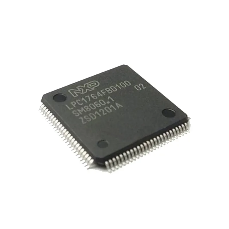 LPC1764FBD100 551 Patch 32 Flash 128KB Mikrocontroller-Chip eingebetteter Mikro controller LPC1764FBD100 551 LQFP-100