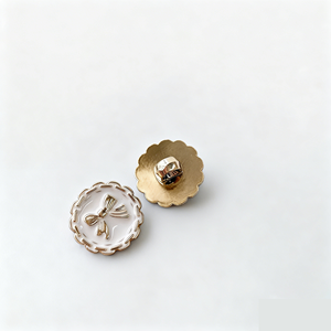 Perles de dentelle en plastique ABS en gros d'usine, motif goutte d'huile, avec pieds réglables et boutonnés, polyvalentes et élégantes - Product Image 3