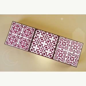 Роскошные Рамадан разделенные шоколадные пахлавы, конфеты, деревянные конфеты, шоколадные трюфели, Подарочная коробка, упаковка для вечеринки, свадьбы - Product Image 2