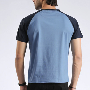 เสื้อยืดผู้ชายแบบลำลองสำหรับผู้ชายเสื้อระบายอากาศได้ดีแขนสามส่วนผลิตตามสั่ง - Product Image 3