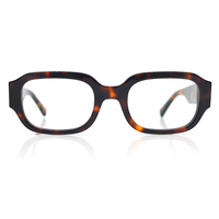 Montures de lunettes optiques carrées Vintage de haute qualité monture en acétate bleu pour hommes et femmes lunettes de lecture
