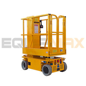 Equipmax स्वयं चालित खड़ी मस्तूल एकल मस्तूल और 4.8 मीटर मंच ऊंचाई के साथ लिफ्टों - Product Image 2
