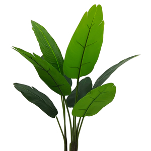 <span class=keywords><strong>Prix</strong></span> de gros d'usine, plantes-bananes en plastique vert, bananiers artificiels pour décoration intérieure et extérieure - Product Image 1