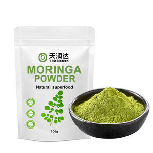 Ekstrak Daun Kelor <span class=keywords><strong>Moringa</strong></span> Organik Alami 100% Murni Bubuk Hijau Suplemen Kemasan Drum - Product Image 3