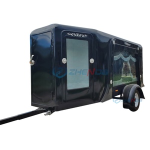 Latest Design Tow Funeral Hearse Electric Coffin Buggy Motorcycle Funeral Cart Funeral Service Wagon - Product Image 1